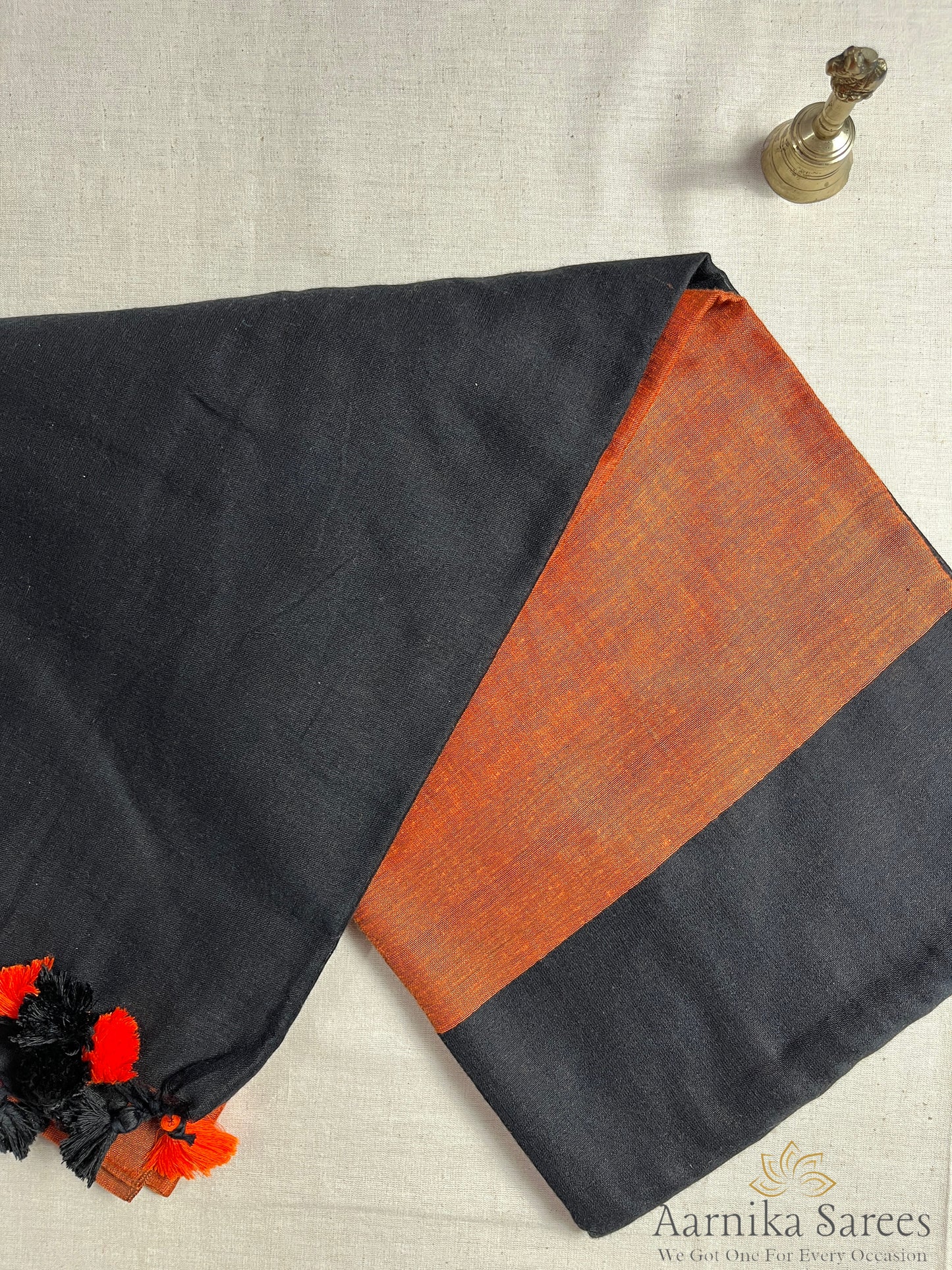 KHADI COTTON SAREE / DUAL SHADE